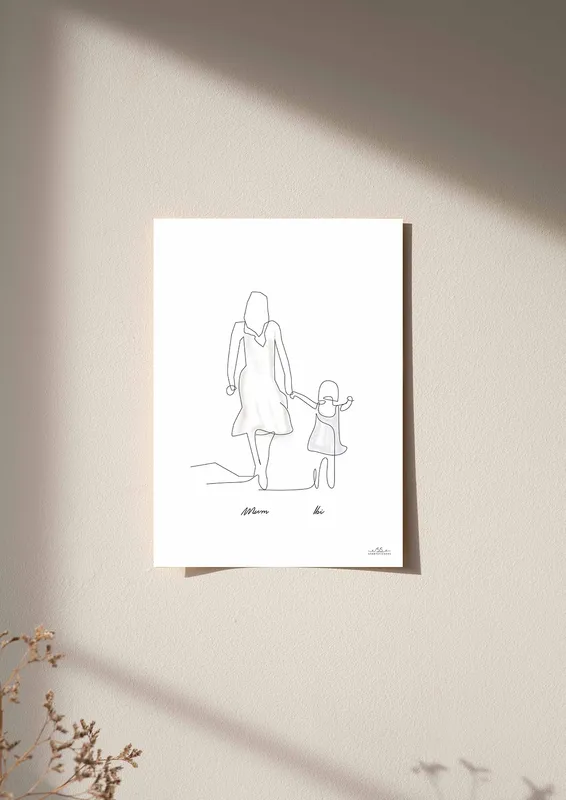 POSTER - Mor och dotter