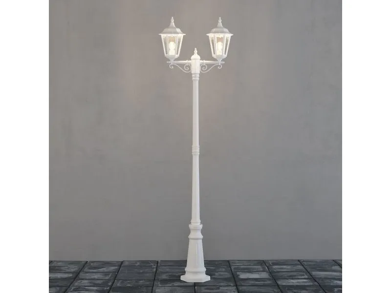 Konstsmide - Firenze 220cm - Stolpe - Vit