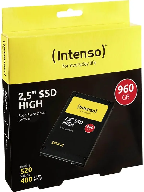 Intenso SSD SATA III High Performance - 960GB - 2.5″ SATA-600