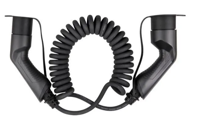 Deltaco e-Charge (11 kW / 16 A) Typ 2 till Typ 2 - Laddkabel 5 meter s
