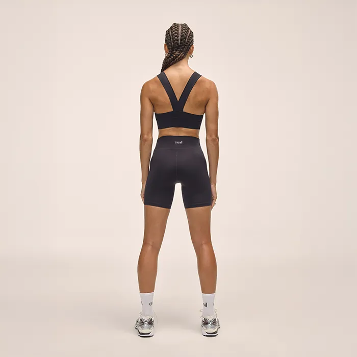 Essential Regular Waist Biker – Svart av Casall XS
