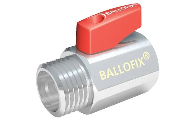 Broen Ballofix female / male 1/2 red grip