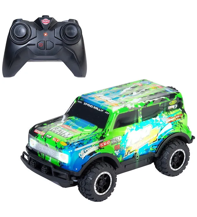 Dickie Toys Fjärrstyrd Bil m. Ljus - RC Glow Rally Truck