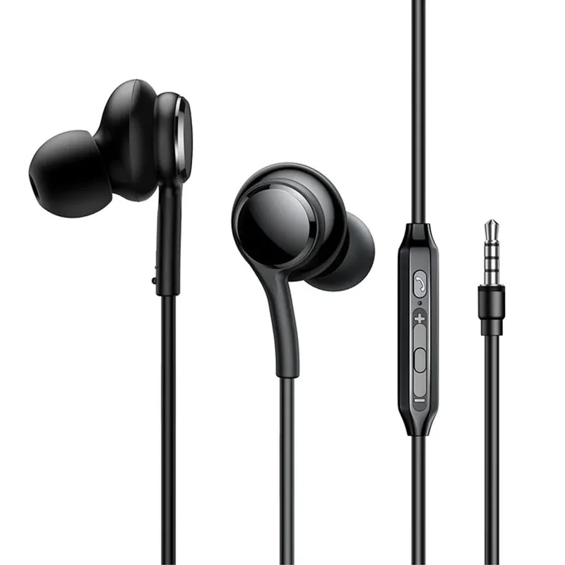 Joyroom JR-EW02 Wired Series Hörlurar, 3.5mm – Svart