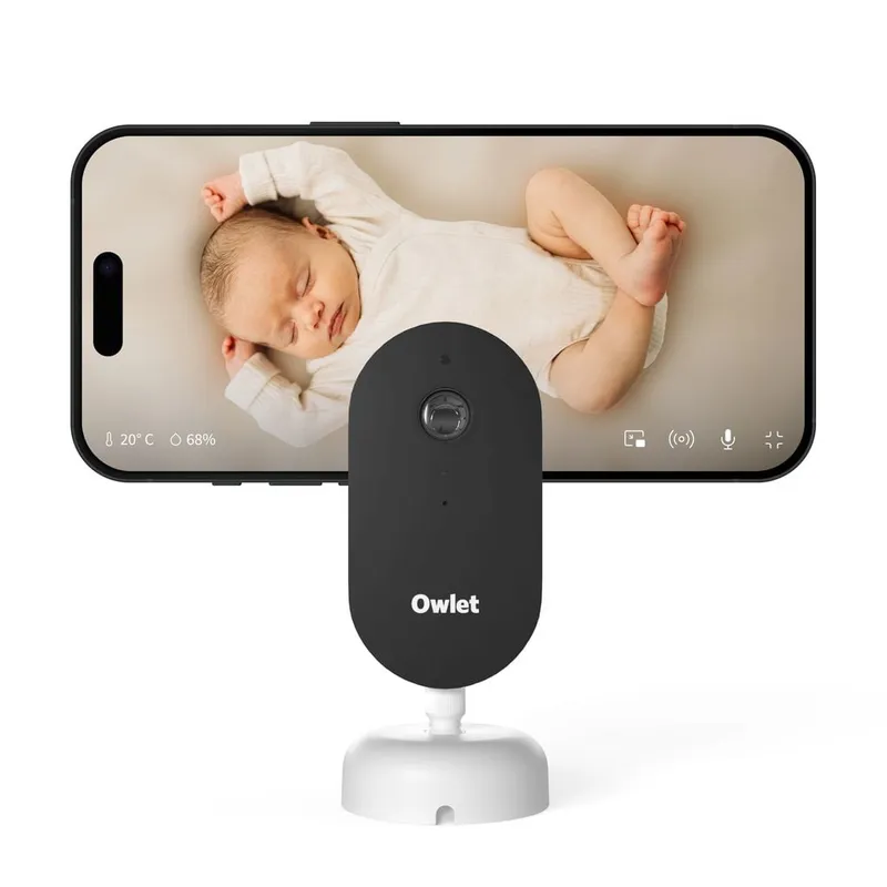 Owlet Dream Sight Smart Video Babymonitor 2K HD, White
