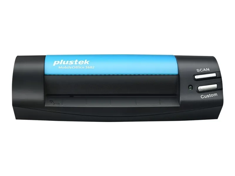 Plustek MobileOffice S602 - Kortskanner - Kontaktbildsensor (CIS) - A6 - 1200 dpi x 1200 dpi - upp till 800 scanningar per dag - USB 2.0