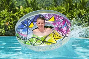 Färgglad Badring Ø119cm