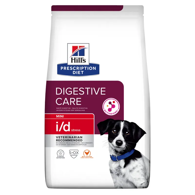 Prescription Diet i/d Stress Digestive Care Mini Hundfoder med Kyckling - 3 kg