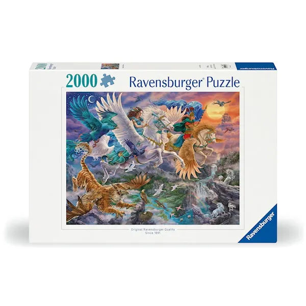 Ravensburger Pussel – Pegasus & vänner 2000 bitar