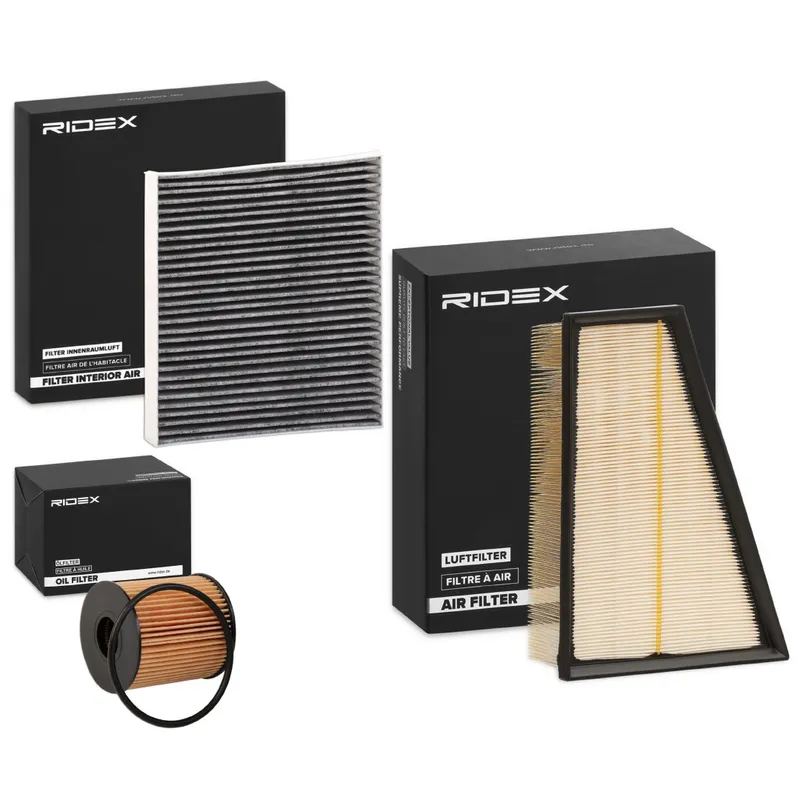 Filtersats RIDEX 4055F3252