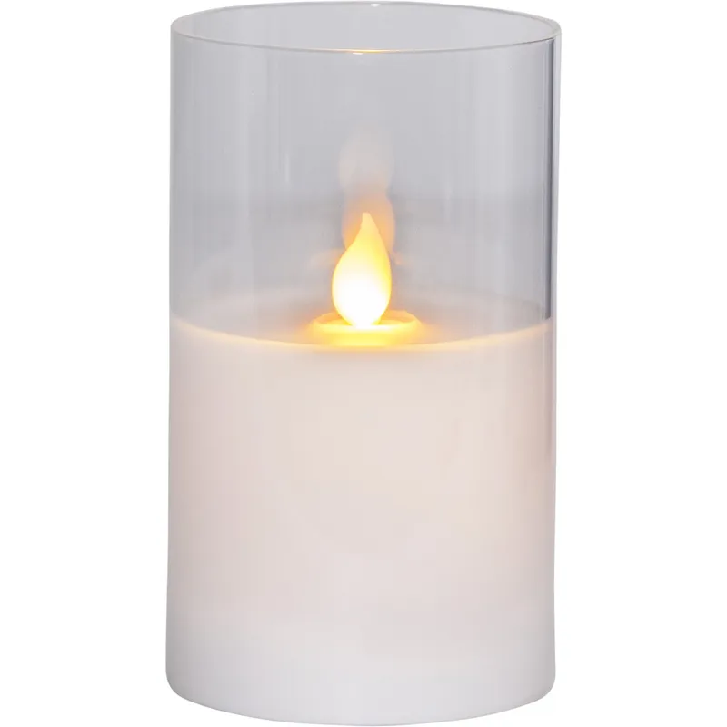 Blockljus LED Vit M