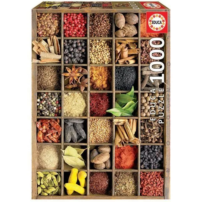 Pussel - Kryddkollage 1000 Bitar