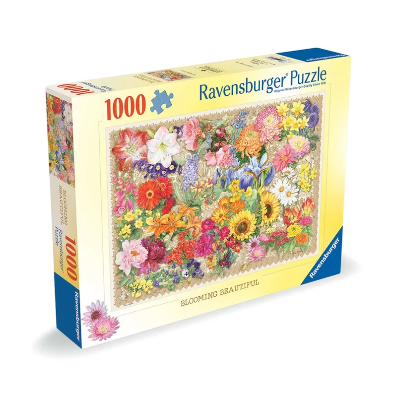Ravensburger Pussel – Blommande vacker 1000 bitar