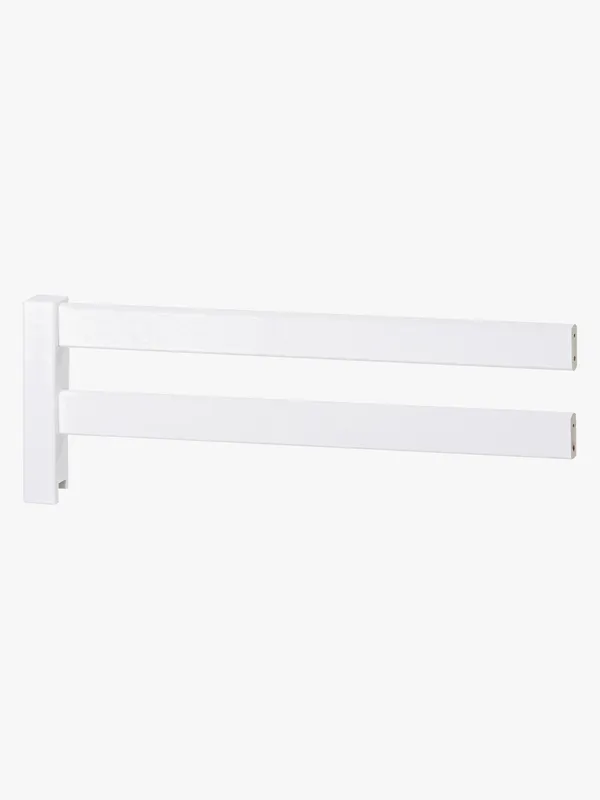 Hoppekids Basic Säkerhetsskena Juniorsäng 70×160, Vit