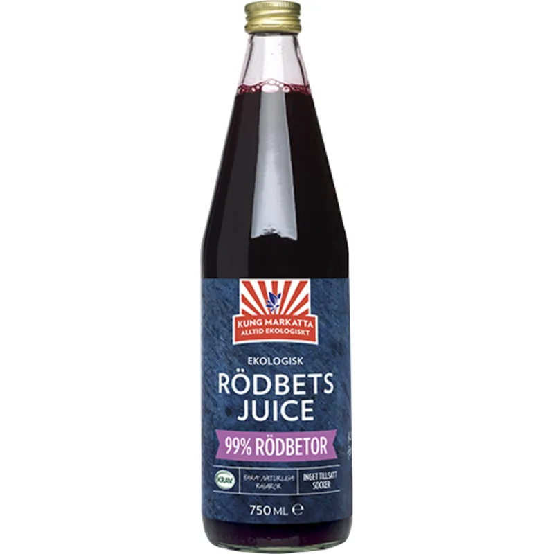 Kung Markatta Rödbetsjuice KRAV 750 ml