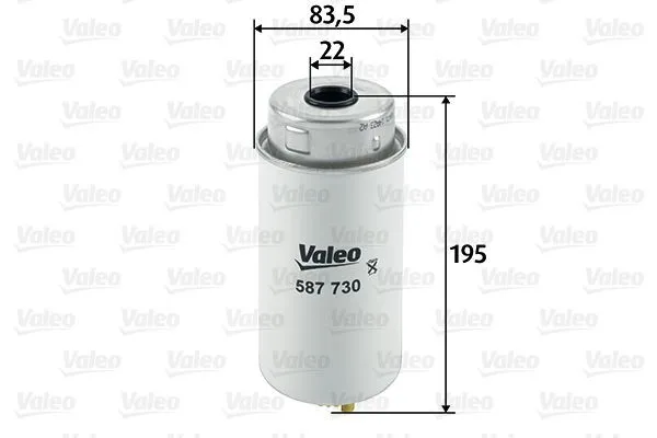 VALEO 587730 Bränslefilter