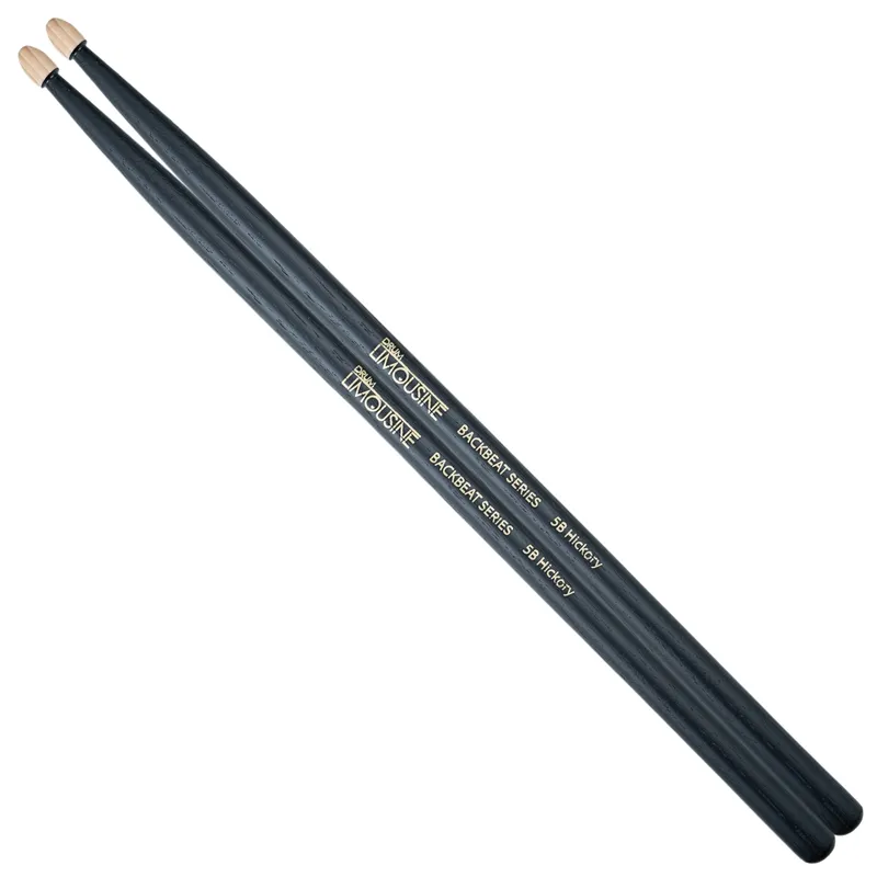 Drum Limousine Backbeat 5B Black trumstockar (par)