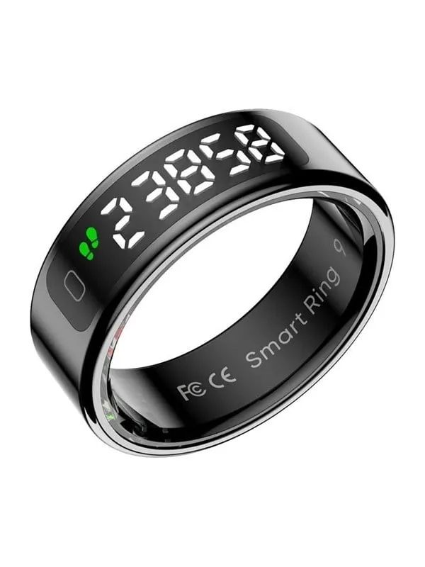 Colmi R12 Smart Ring - 21.6 mm - Size 12 - Black