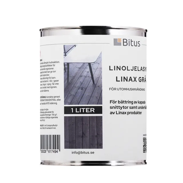 OLJA LINAX GRÅ 1L | Beijerbygg Byggmaterial