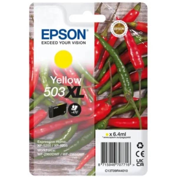 Epson T09R4 Bläckpatron gul, 470 sidor