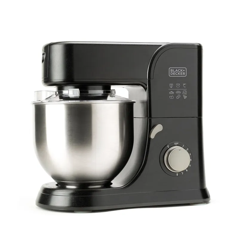 Black & Decker Köksmaskin Stand Mixer 1000W Black