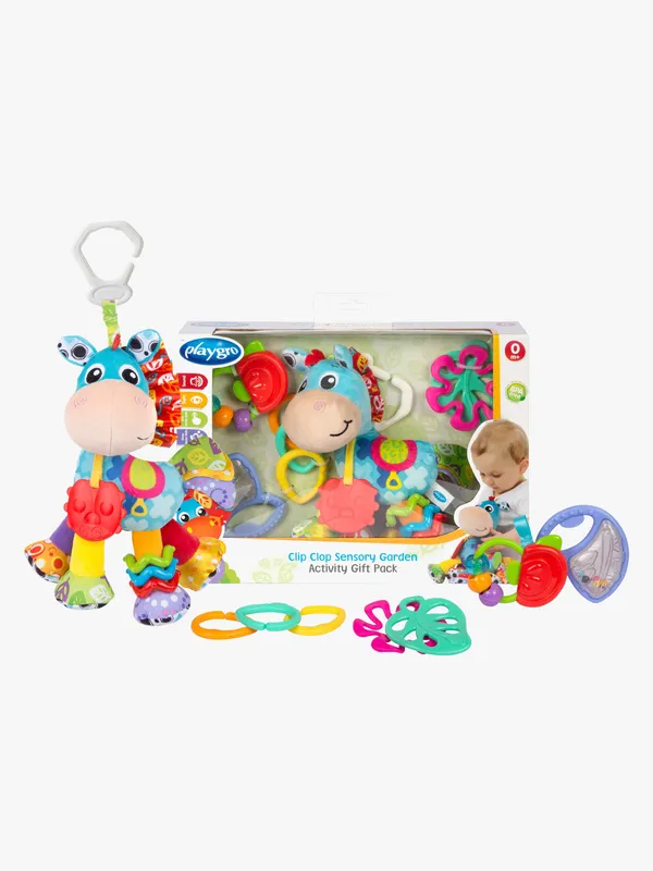 Playgro Clip Clop Garden Sensoriskt Aktivitetsset