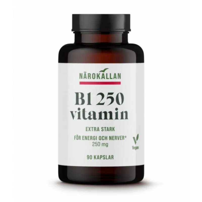 Närokällan B1 250 mg 90 kapslar