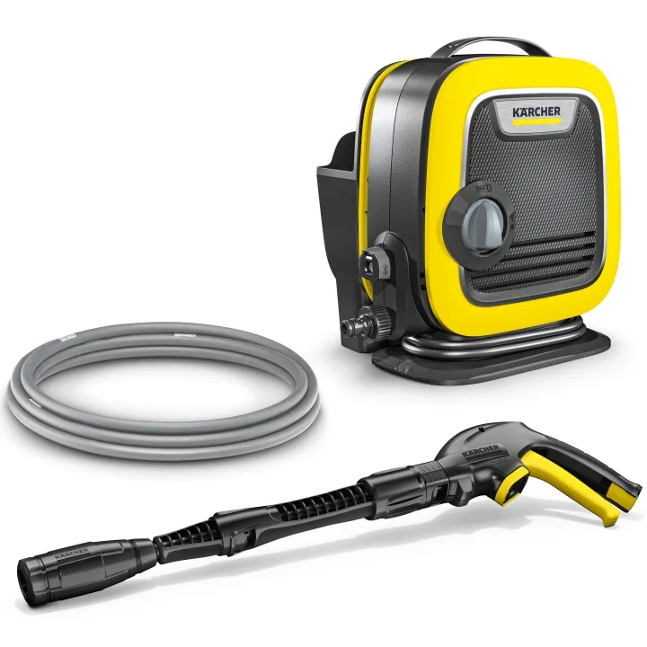 Kärcher K Mini högtryckstvätt Kompakt Elektrisk 360 l/h 1400 W Svart, Gul