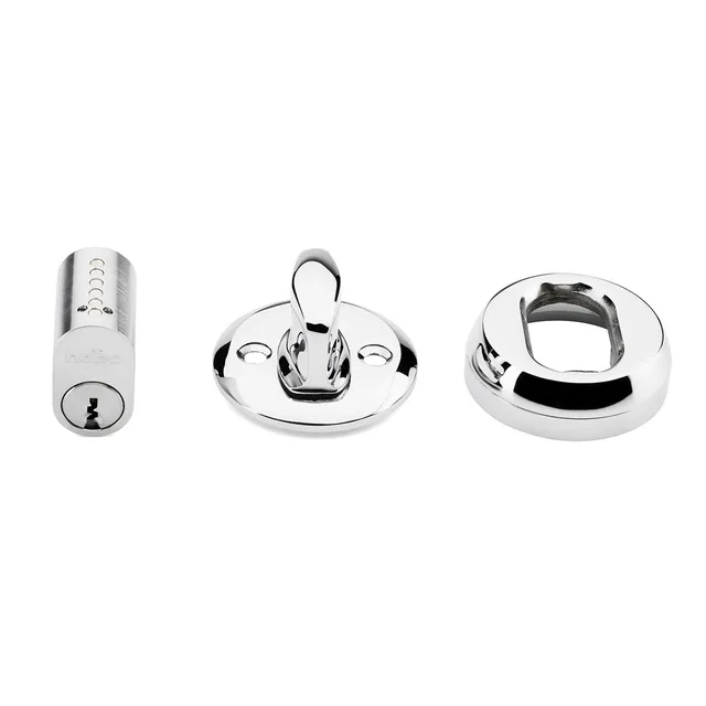 CYLINDERLÅSSATS 42 KROM SB | Beijerbygg Byggmaterial