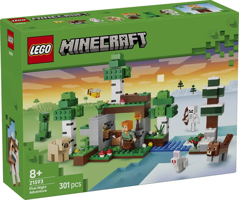 Första nattens äventyr LEGO® Minecraft® (21593)