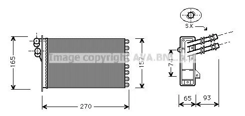 Värmepaket AVA COOLING SYSTEMS VN6173