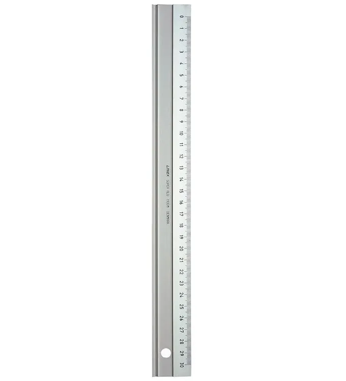 Linex Linjal - 30 cm - Aluminium
