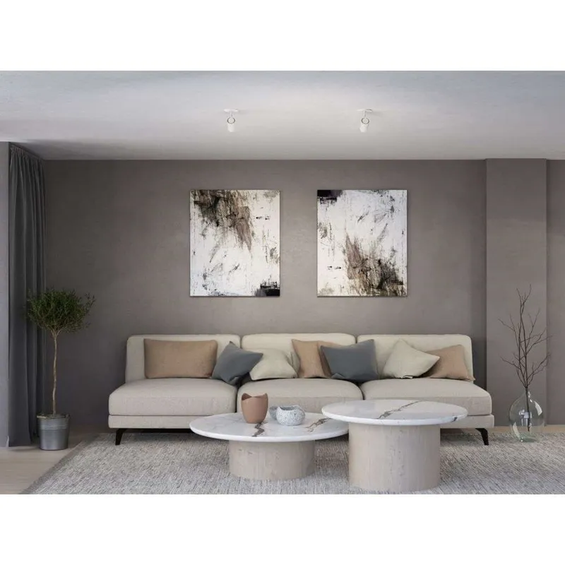 Tyson Plafond White - Belid - Vardagsrum - Metall