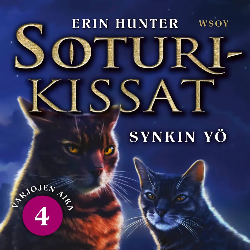Soturikissat: Varjojen aika 4: Synkin yö , Ljudbok