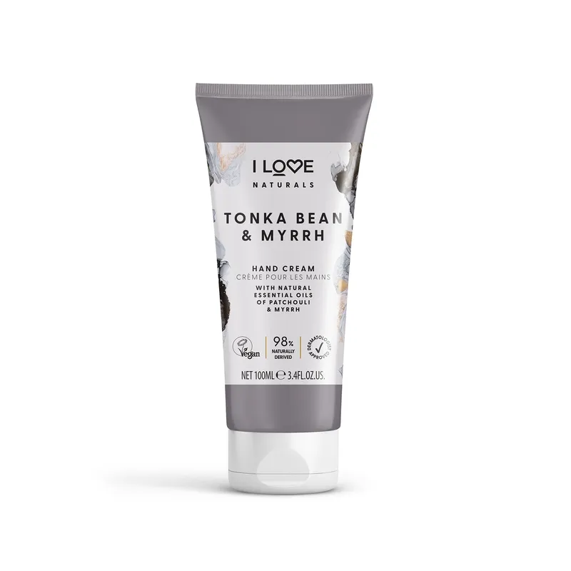 I LOVE Naturals Tonka Bean & Myrrh Hand Cream 100 ml