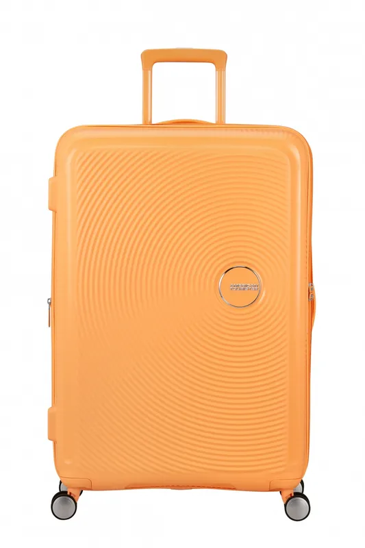 American Tourister Soundbox 77cm - Stor Expanderbar Papaya Pop, Resväskor