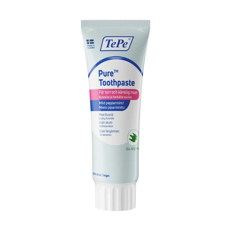 TePe Pure Tandkräm extra mild 75 ml