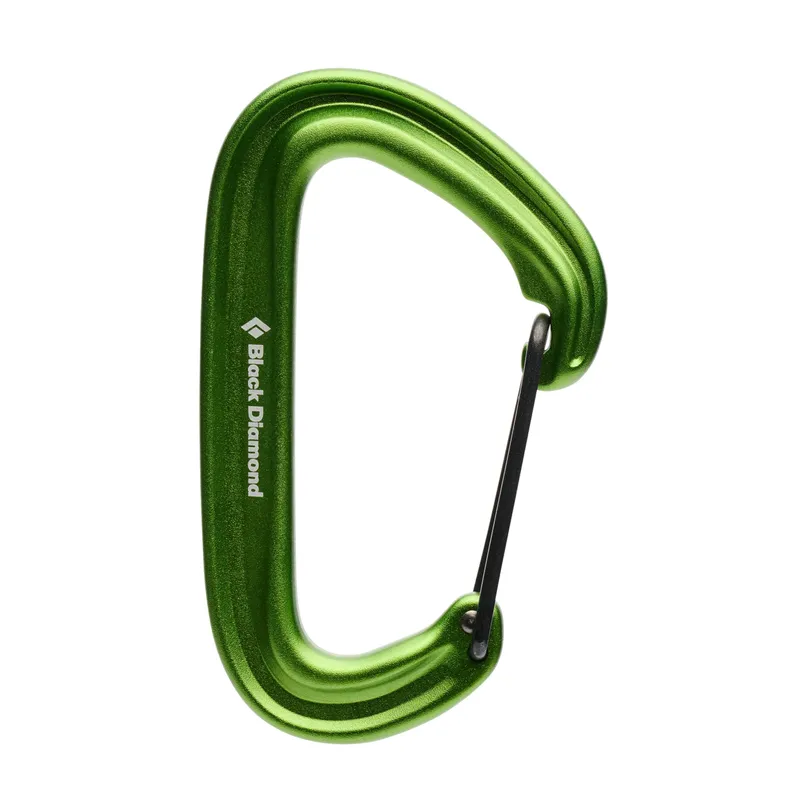 Black Diamond LiteWire Carabiner Envy Green