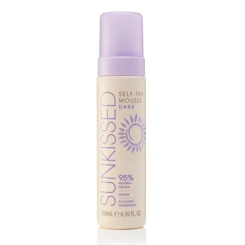 Sunkissed Self Tan Mousse Dark 200 ml