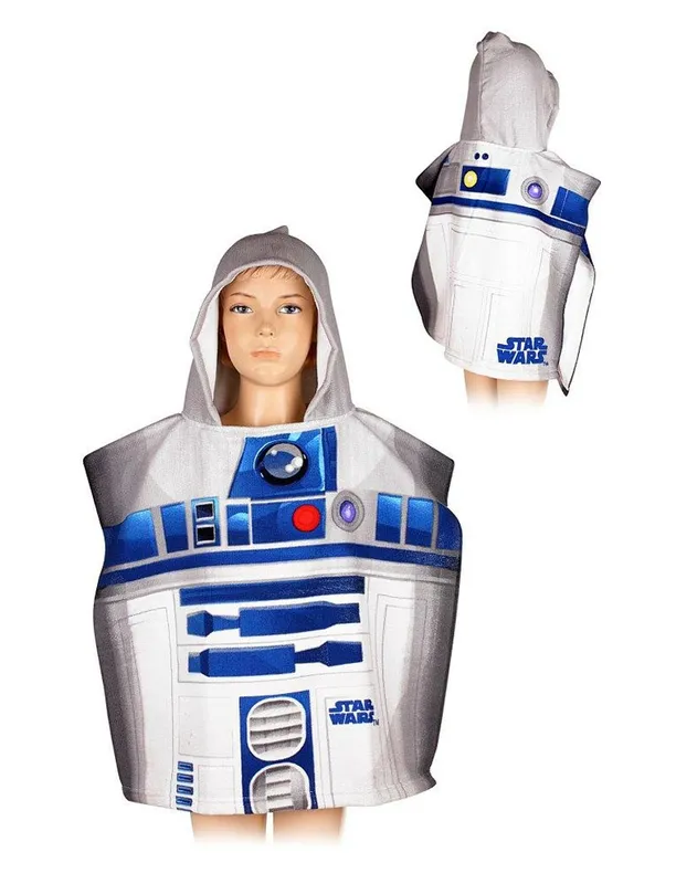 Badponcho 50 x 115 cm R2-D2