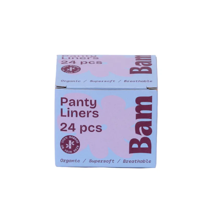 BAM Organic Bamboo Liners 24 st