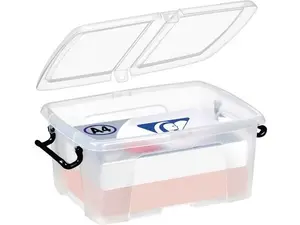Förvaringsbox CEP® Strata HW671, HxBxL: 18,3 x 29,5 x 40,5 cm, transparent