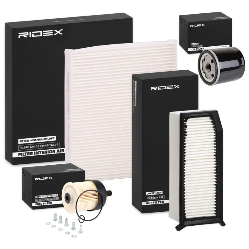 Filtersats RIDEX 4055F12398