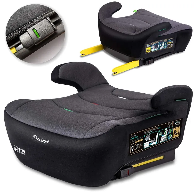 Bilbältesstol, Isofix 22-36 kg, bekväm design (#6210)