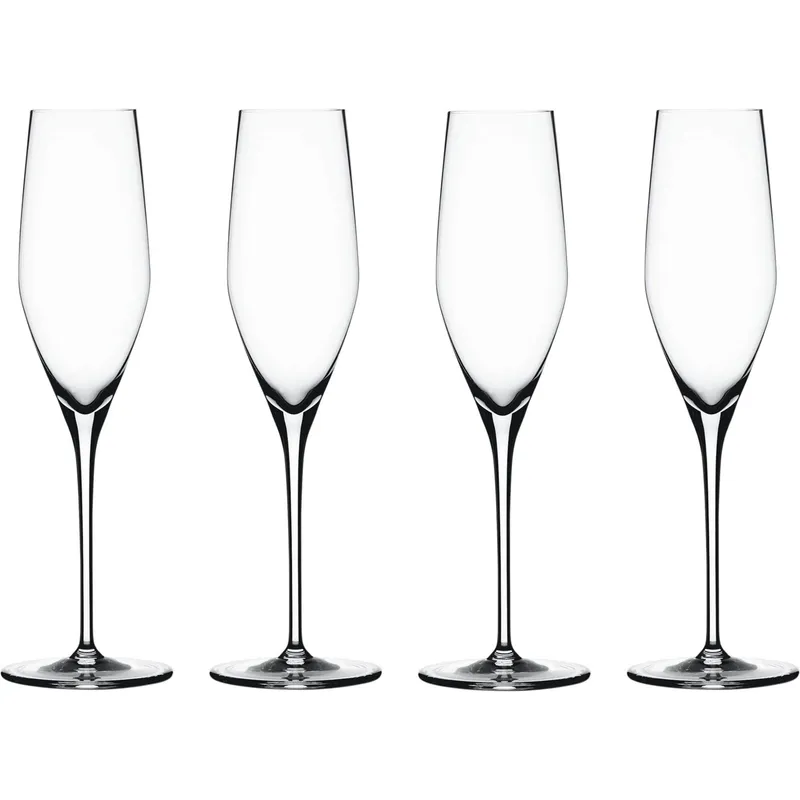 Spiegelau Authentis Champangeglas 19cl, 4-pack klar