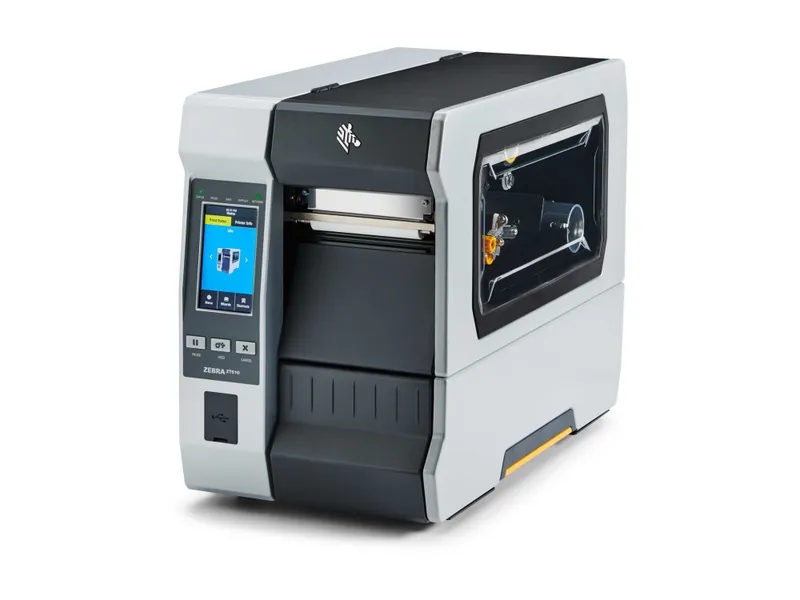 Zebra ZT6 Series ZT610 – Etikettskrivare – direkt termisk/termisk överföring – Rulle (10,8 cm) – 600 dpi – upp till 152 mm/sek – USB, seriell, Gigabit LAN, USB-värd, NFC, Bluetooth 4.0 – avdragare med uppspolning av täckpapper