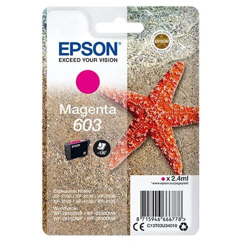 Epson Bläckpatron 603 Magenta 2.4 ml