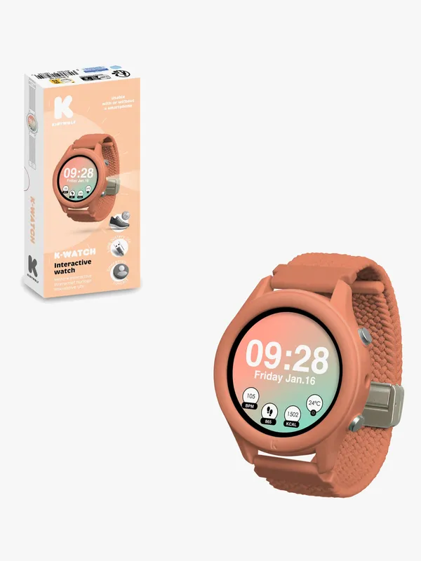 Kidywolf Armbandsur – K-watch – Smartklocka – Coral