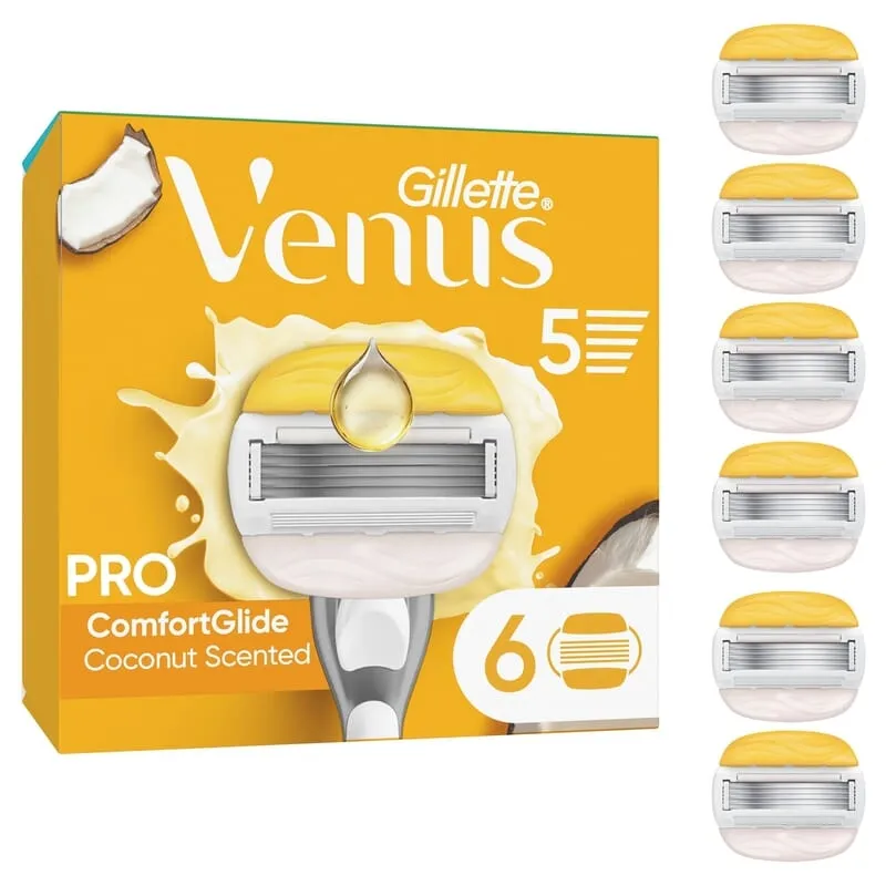 Gillette-Venus Venus Comfortglide Coconut with Olay 6 pcs