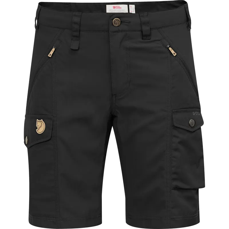 Fjällräven Women’s Nikka Shorts Curved Black (#2704)